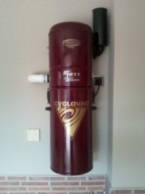 Cyclovac central Cyclovac aspiracion homevac